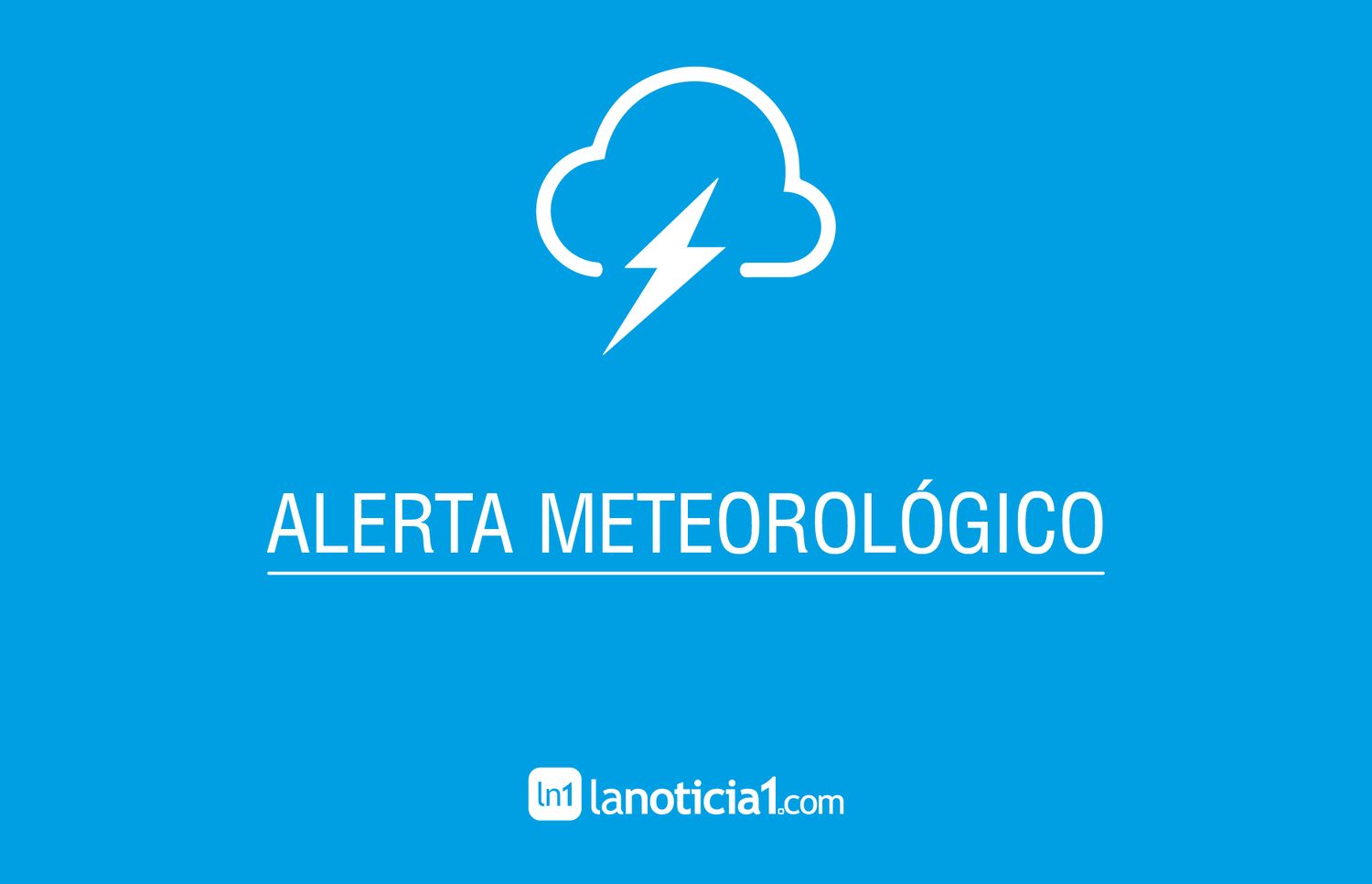 Alerta meteorológico por tormentas fuertes para la provincia de Buenos Aires