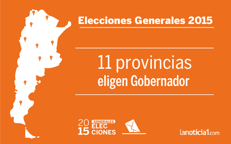 Elecciones 2015: 11 provincias eligen Gobernador