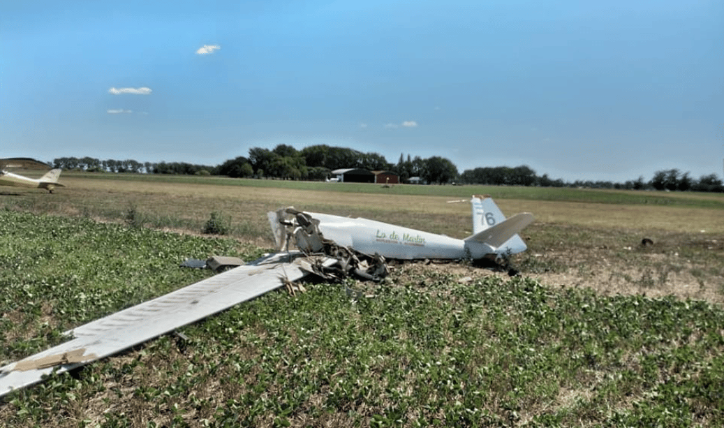 Rauch: Un muerto por accidente con planeador