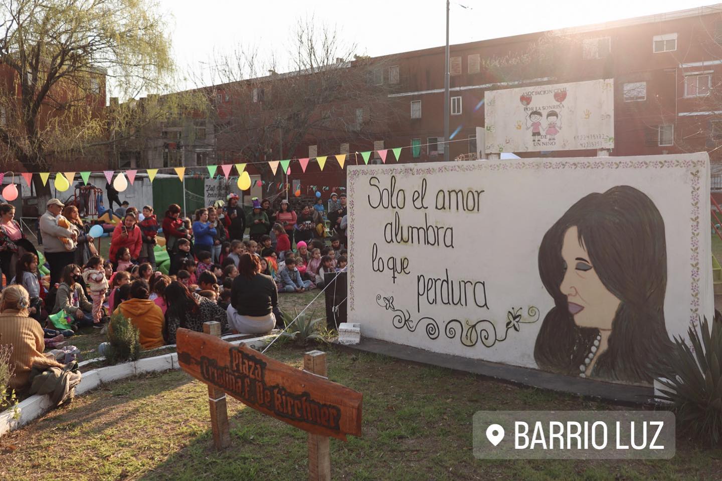 Berazategui: Nombran "Cristina Fernández de Kirchner" a una plaza de Ranelagh
