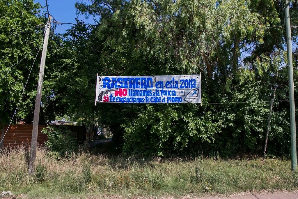 "Si te enganchamos te cabe el plomo": El pesado mensaje de los vecinos de La Plata a los ladrones 