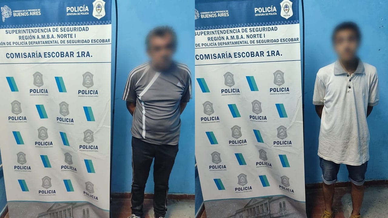Tres detenidos por robar en el Centro Odontológico y al Hogar de Ancianas Eva Perón de Belén de Escobar