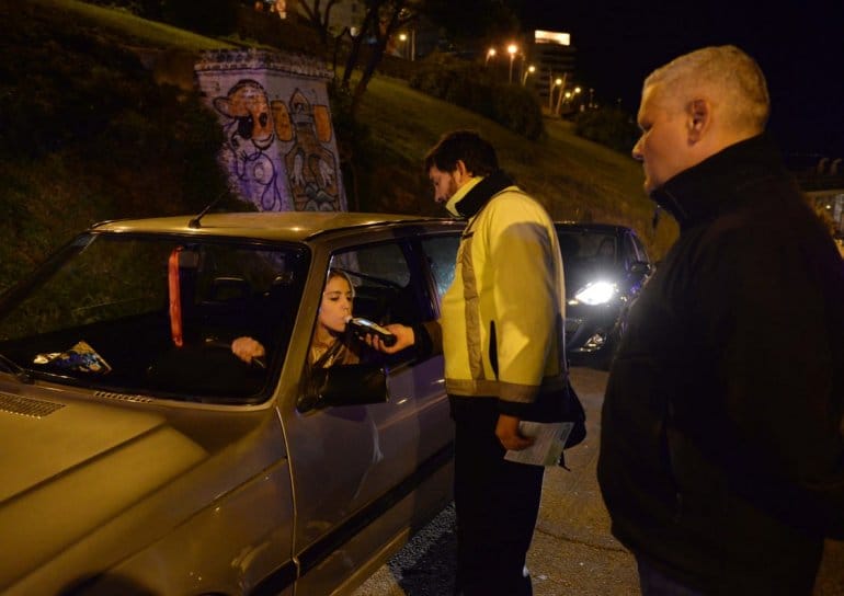 Mar del Plata: Secuestraron 46 vehículos en un control de alcoholemia en Varese