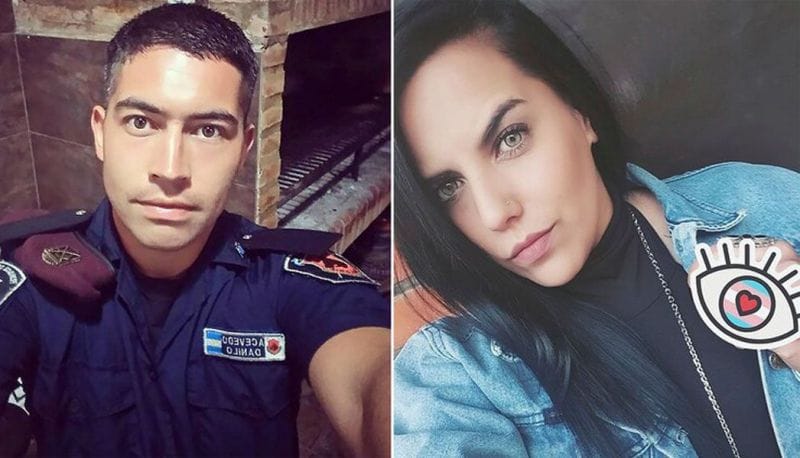 Murió el policía que se pegó un tiro en la cabeza tras acribillar a su ex novia en La Plata
