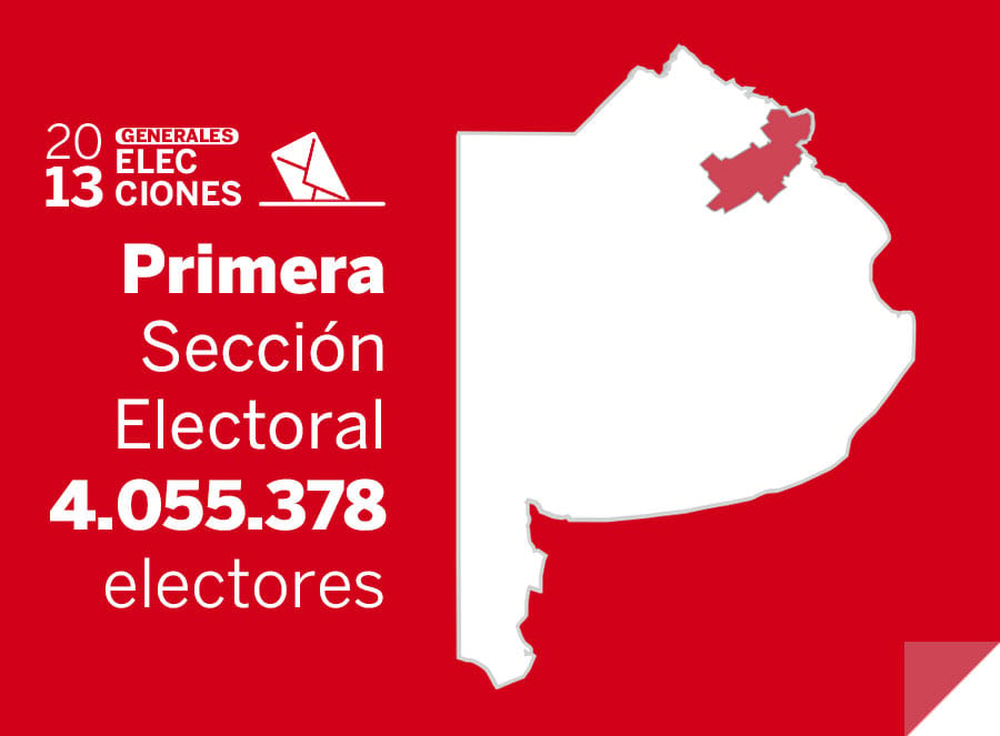  Elecciones Generales 2013: La Primera sección vota senadores, concejales y consejeros escolares