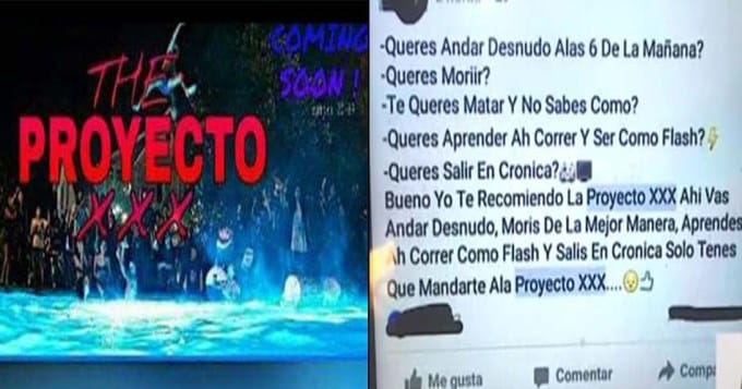 Tras la tragedia de Moreno, invitan por redes sociales a una fiesta denominada "Proyecto XXXX"