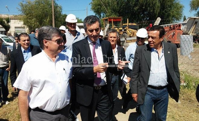Elecciones 2015: Randazzo de visita en Zárate junto a Cáffaro