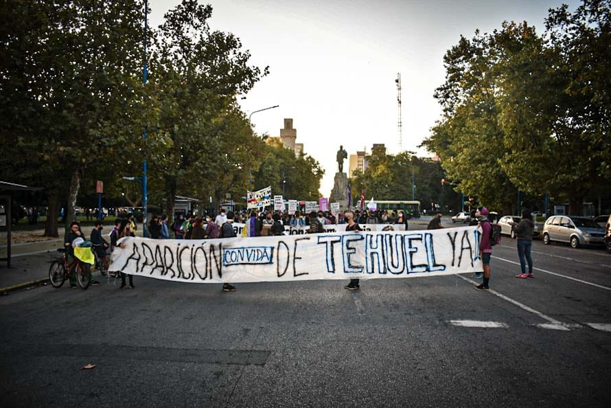 Olvidado por los medios nacionales, sigue la búsqueda de Tehuel: Hubo marcha en Mar del Plata y críticas a Berni