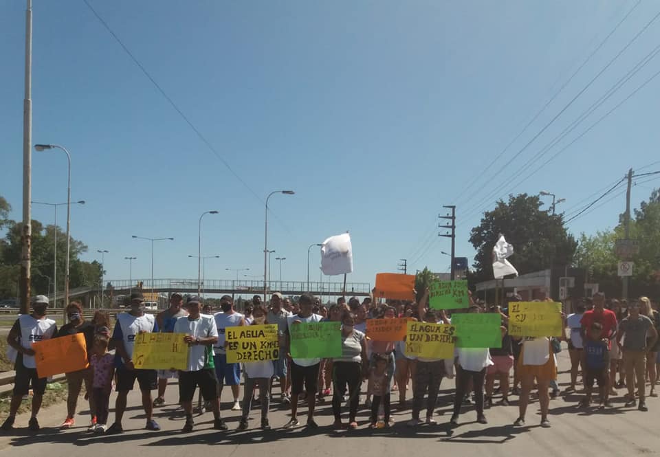 Vecinos de La Matanza y un reclamo histórico: No tienen acceso al agua 