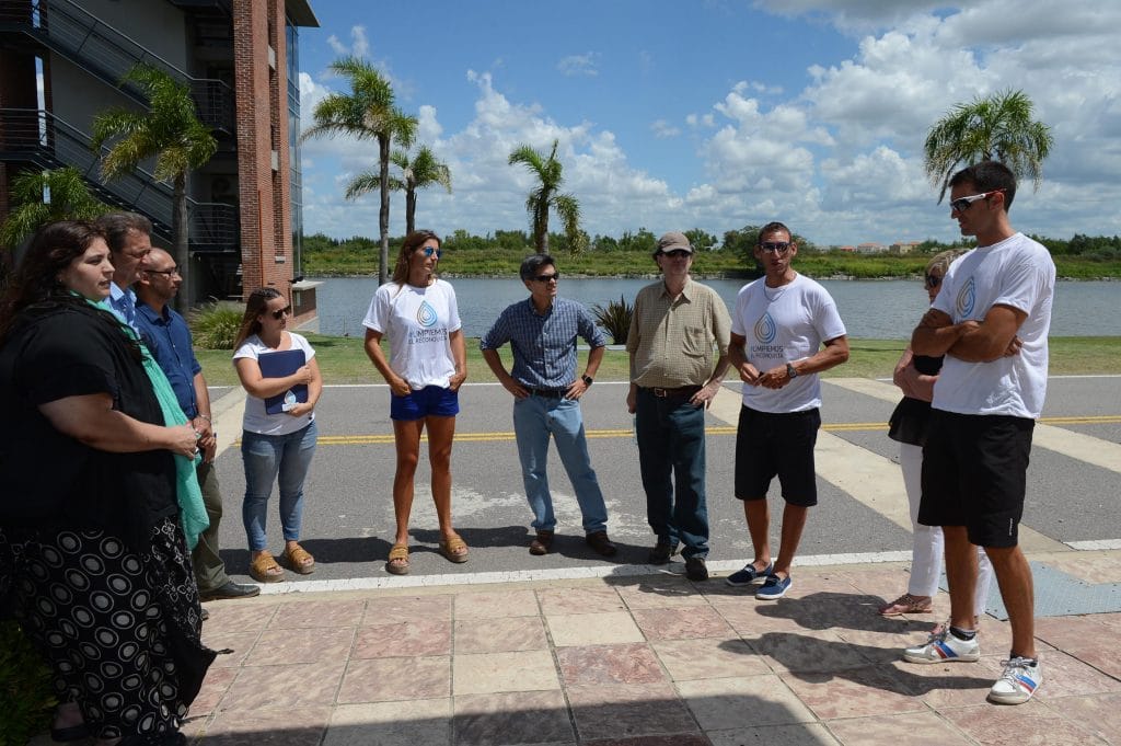 Saneamiento del Río Reconquista: Intendente Zamora recibió a representantes del BID en Tigre