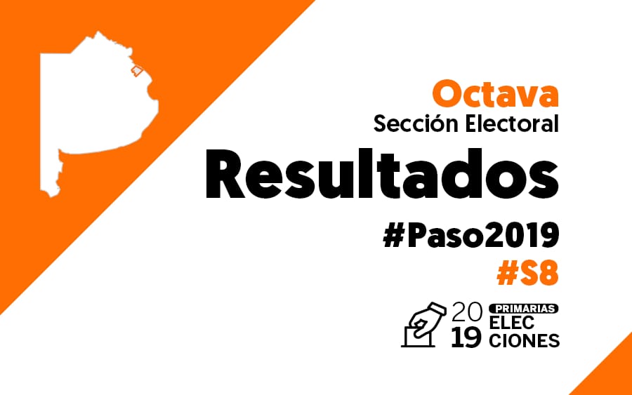 Elecciones Paso 2019: Resultados oficiales en la Octava Sección Electoral