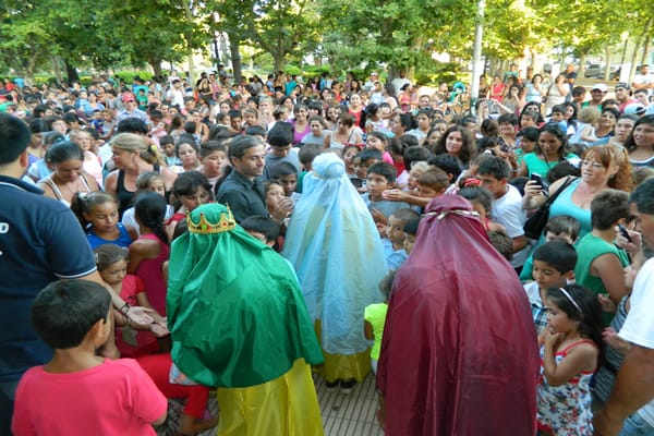 Los Reyes Magos recorren la provincia de Buenos Aires
