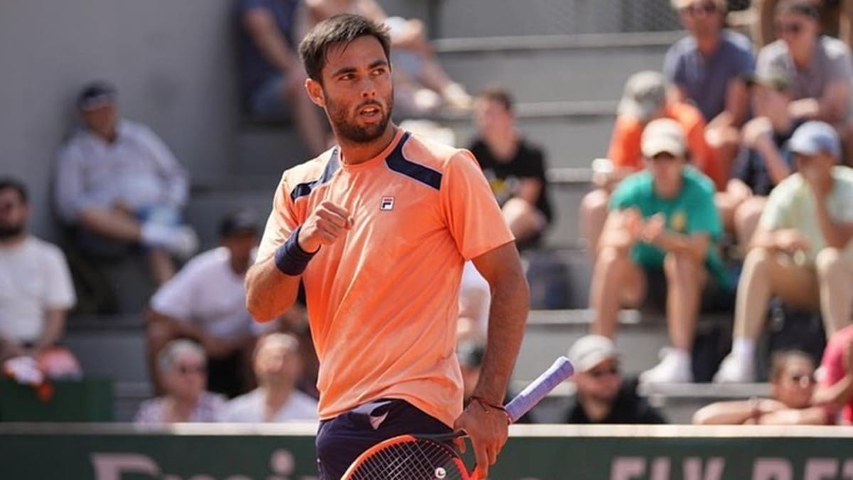Genaro Olivieri de Bragado sigue con vida en Roland Garros: Pasó a tercera ronda y juega con el sexto del mundo