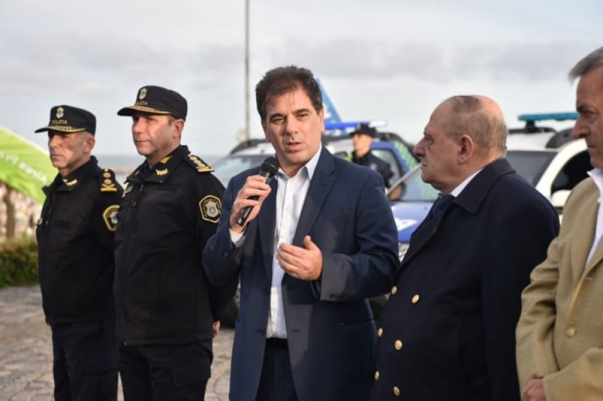 Ritondo entregó patrulleros para la Policía Bonaerense en Tandil, Necochea y Mar del Plata 