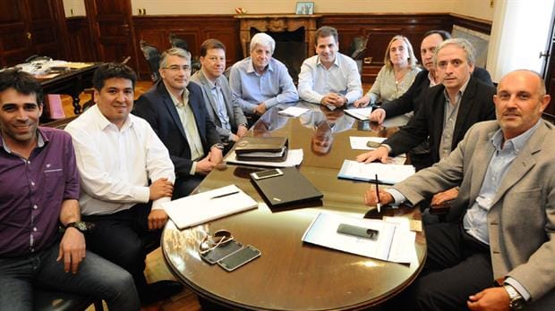 Ritondo recibió a intendentes del Frente Renovador en La Plata