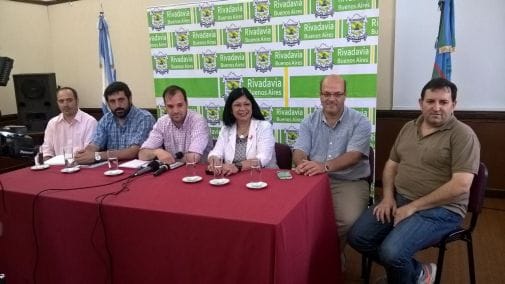 Rivadavia: Aumento del 35% para los municipales en 2017
