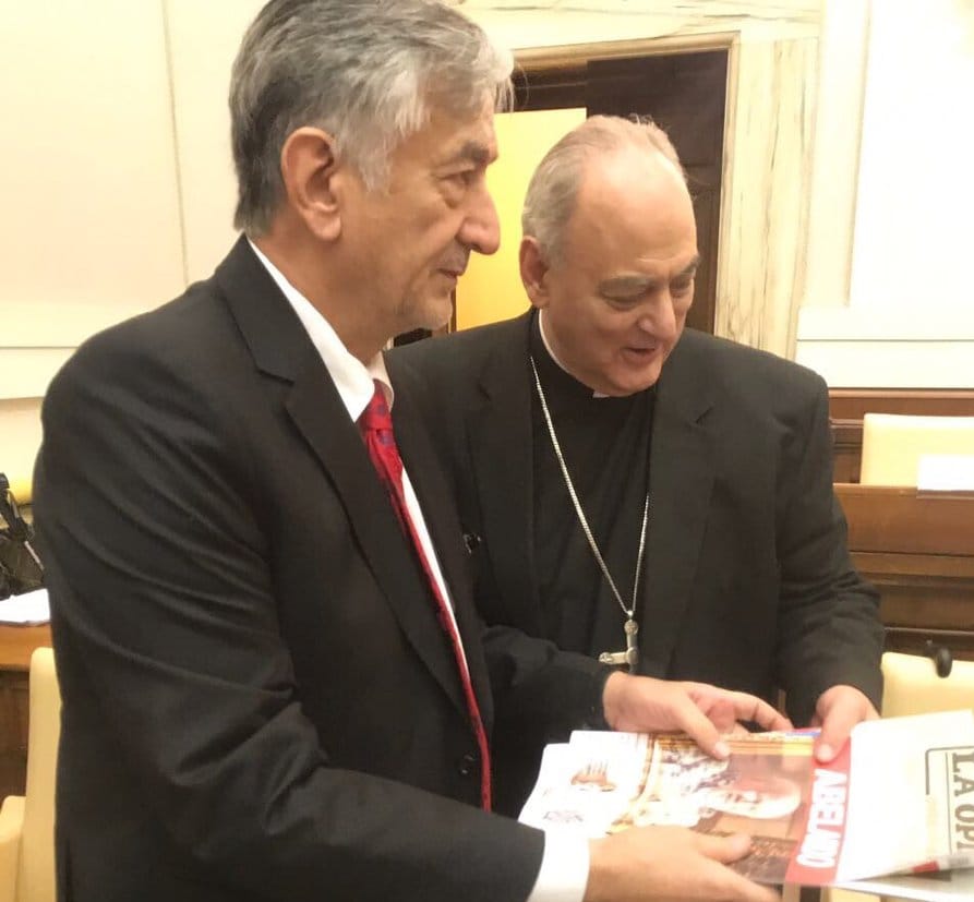 Alberto Rodríguez Saá disertó en el Vaticano