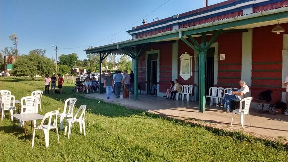 San Andrés de Giles: El tren vuelve a "funcionar" con una obra inclusiva