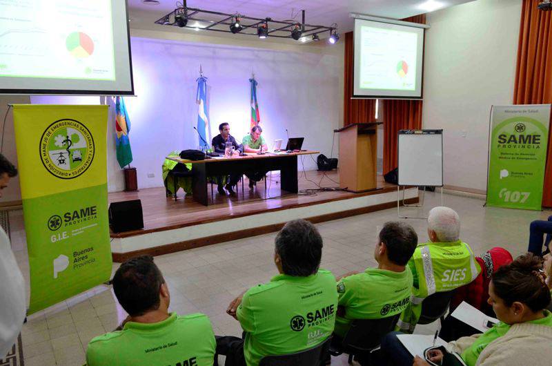 Ensenada: Realizan primera capacitación avanzada a más de cien radio operadores del SAME Provincia