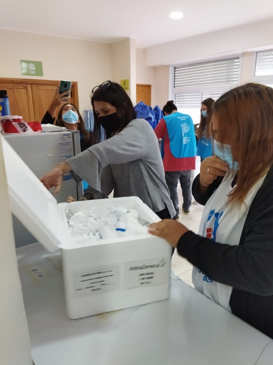 San Cayetano: Llegaron más vacunas al municipio con la mejor situación sanitaria de la Provincia