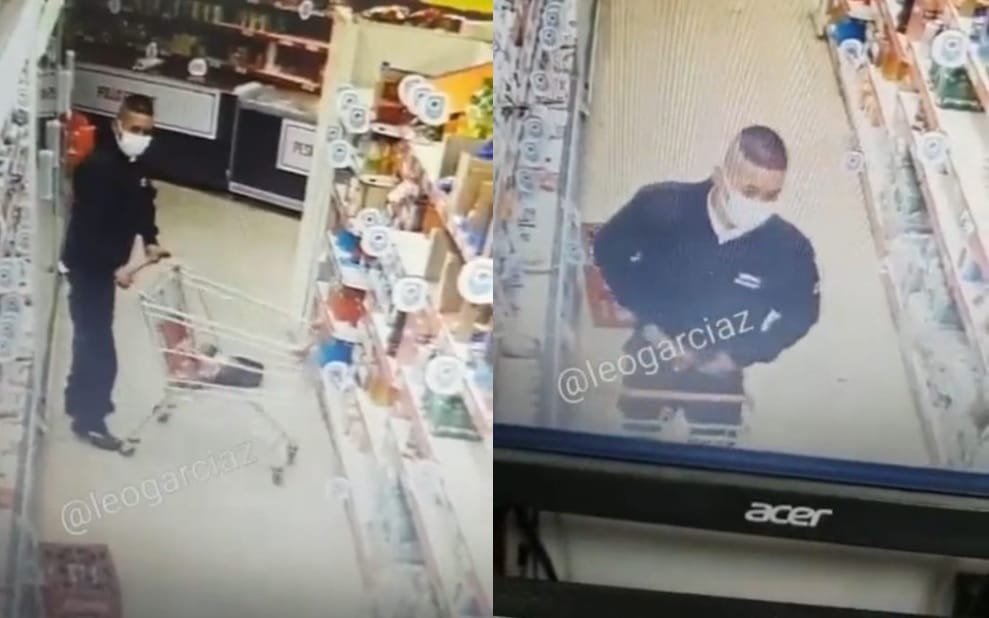 San Martín: Echaron a un empleado municipal que fue filmado tres veces robando carne en un supermercado
