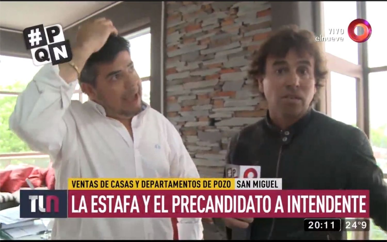 San Miguel: Denuncian que un precandidato a Intendente estafó a vecinos con viviendas