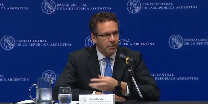 Renunció el presidente del Banco Central, Guido Sandleris