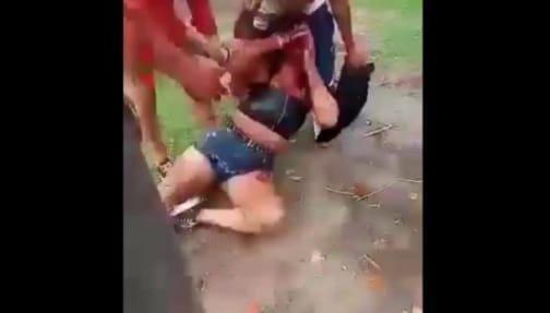 Video: Apuñalan a una chica durante una brutal pelea tras una fiesta clandestina en San Fernando