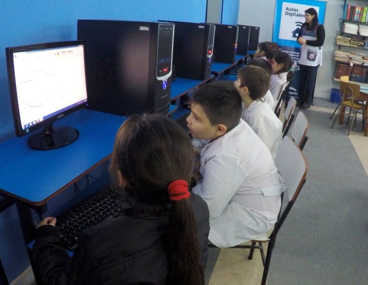 San Martín ya conectó Internet en 116 escuelas y jardines