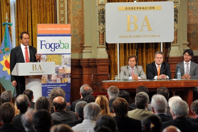 Scioli y Vanoli encabezan el encuentro anual del Fondo de Garantías Buenos Aires 
