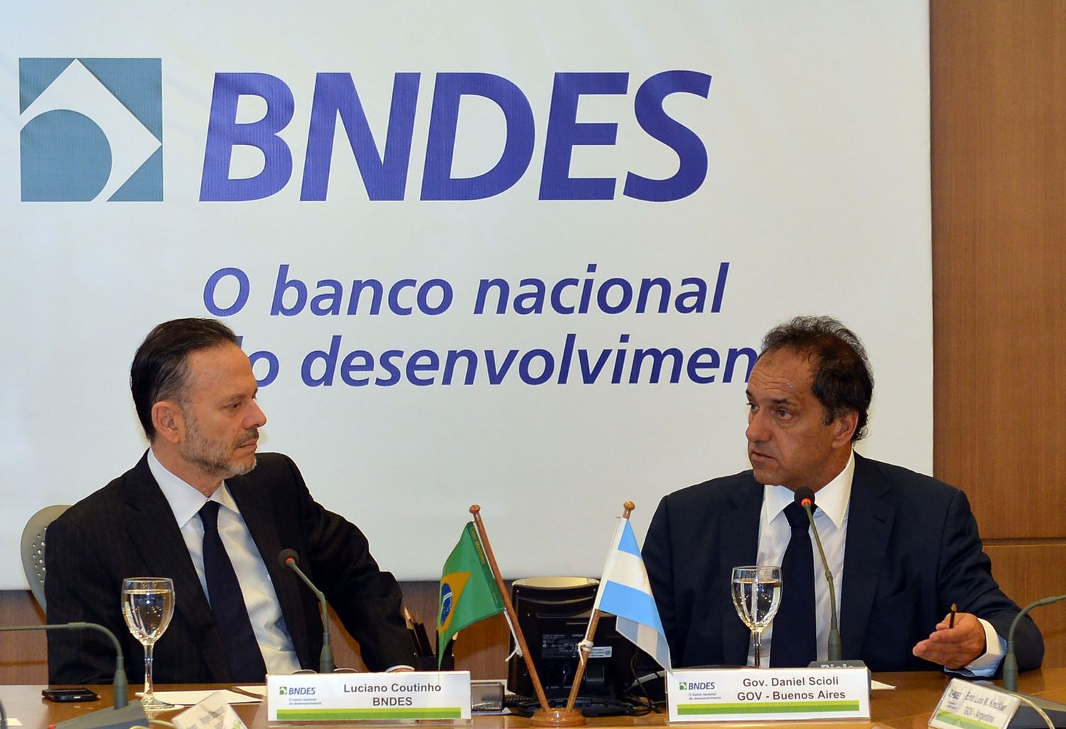 Scioli destacó la "alianza estratégica" entre Argentina y Brasil