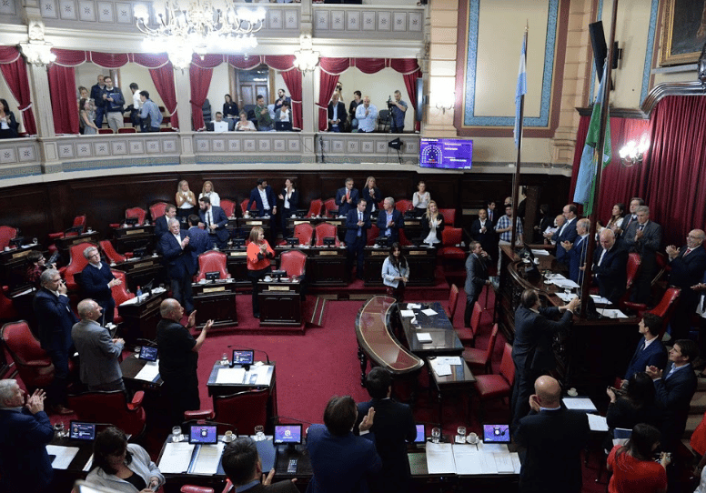Primera sesión ordinaria del año en el Senado: Aprobó la Ley Micaela y conmemoró el 24 de marzo