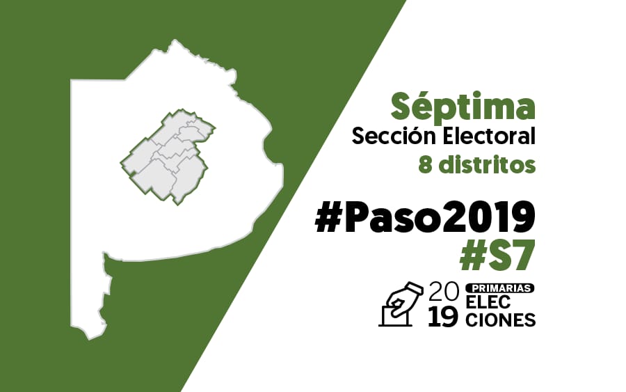 Elecciones PASO 2019: La Séptima Sección vota diputados, intendentes, concejales y consejeros escolares