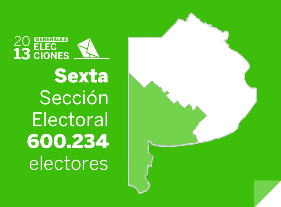  Elecciones Generales 2013: Resultados oficiales en la Sexta Sección electoral