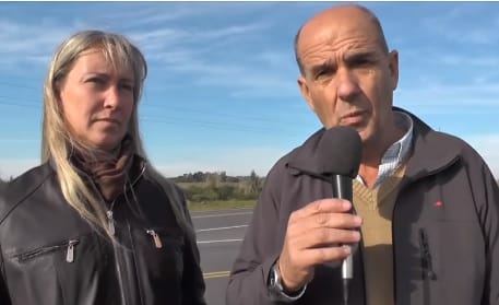 Video: El intendente de Pehuajó pidió a Vidal por la construcción de una rotonda en el acceso a Mones Cazón