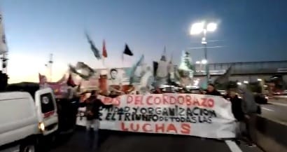 #ParoNacional: Protestas en Puente La Noria de ex trabajadores 
