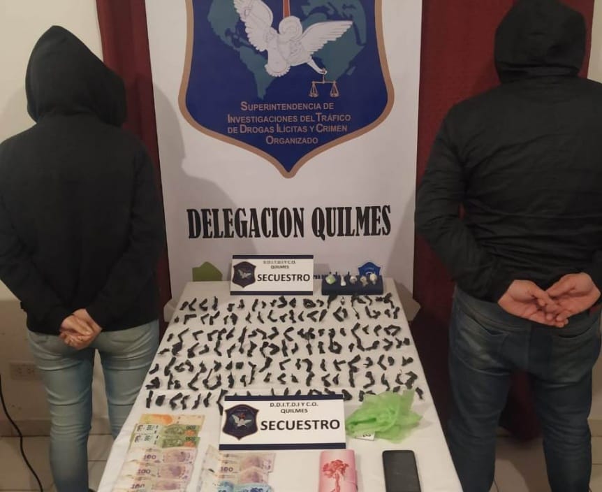 Quilmes: Cayó narco remisero y su pareja en Solano