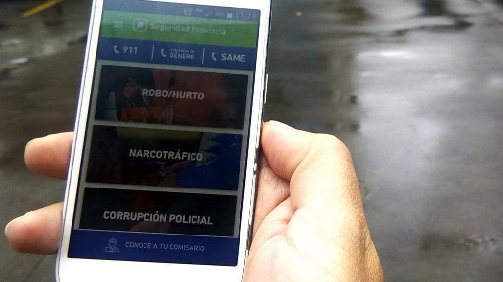 Así es "Seguridad Provincia", la App que permite hacer denuncias a través del celular