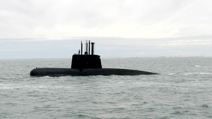 Submarino desaparecido: Analizan "ruido constante" dentro del área de búsqueda