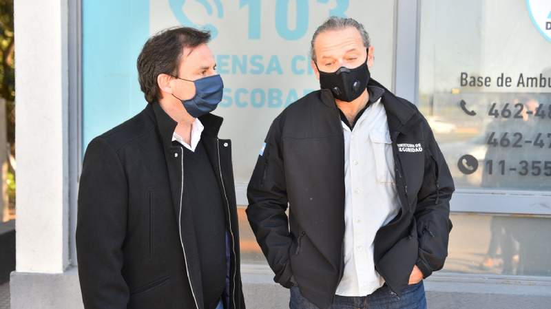 El Intendente de Escobar salió a bancar a Berni: "Hay gente con negocios inescrupulosos atrás de las tomas de tierras"