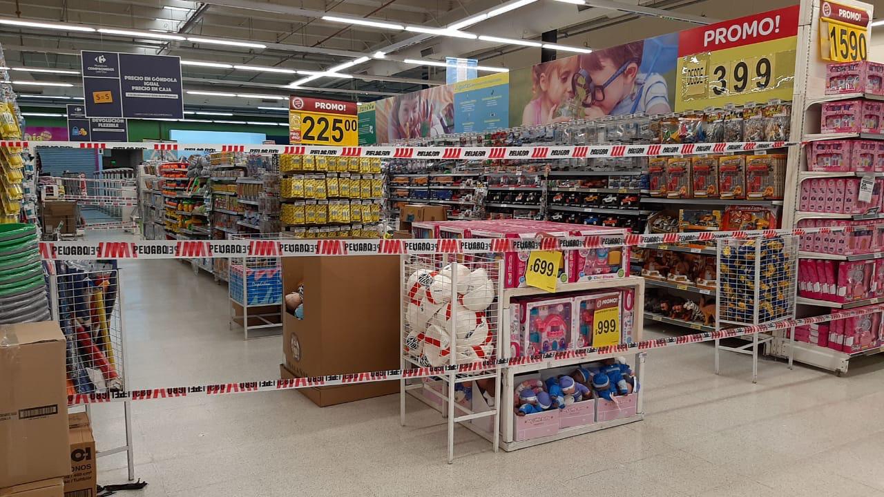 Tres de Febrero: Intendente acordó con supermercadistas cerrar góndolas de productos para proteger al comercio barrial