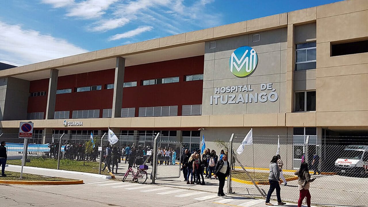 Alberto Fernández y Axel Kicillof inauguran el sector Covid-19 del Hospital del Bicentenario en Ituzaingó