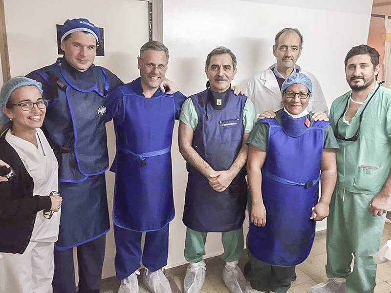 Un hospital público bonaerense emplea una nueva técnica para operar a pacientes de alto riesgo
