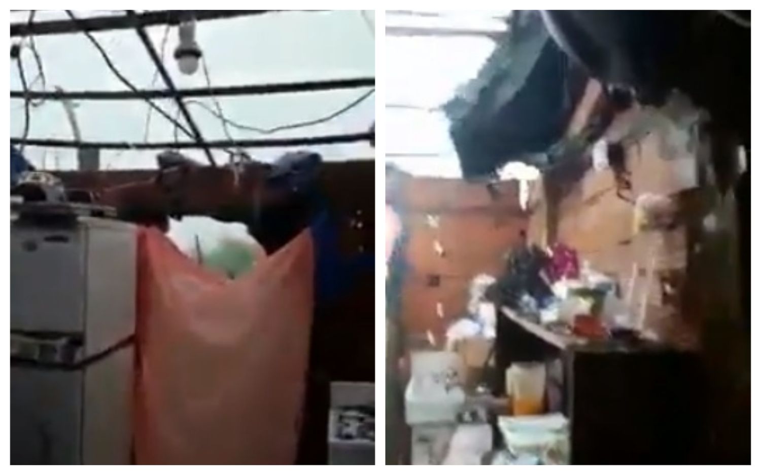 Video: El desgarrador momento que vivió una familia de Moreno durante el temporal