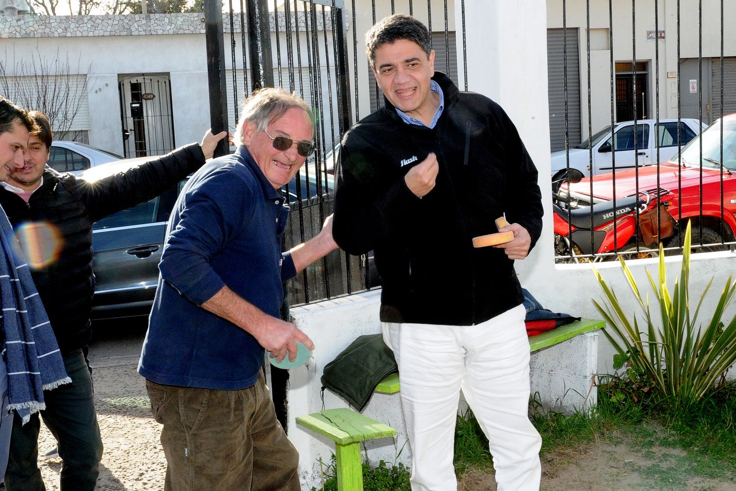 Jorge Macri visitó Olavarria: "Es importante estar cerca de los vecinos"
