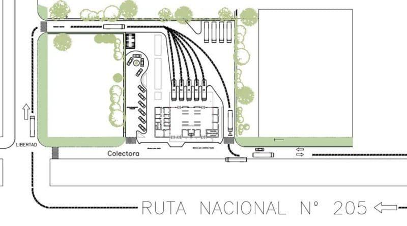 Avanza el proyecto de la terminal de ómnibus de media y larga distancia en Cañuelas