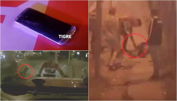 Video: Roban celular a hombre inconsciente en Tigre