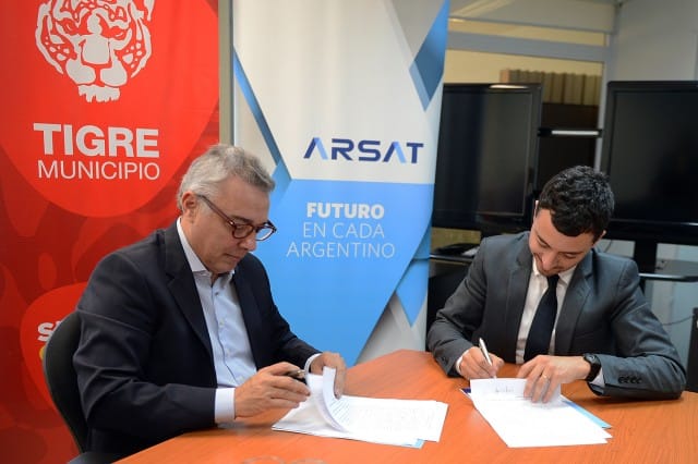 Tigre y ARSAT impulsan la instalación de empresas tecnológicas en el distrito