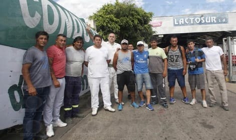 Trabajadores tomaron la planta de SanCor en La Plata por falta de pago