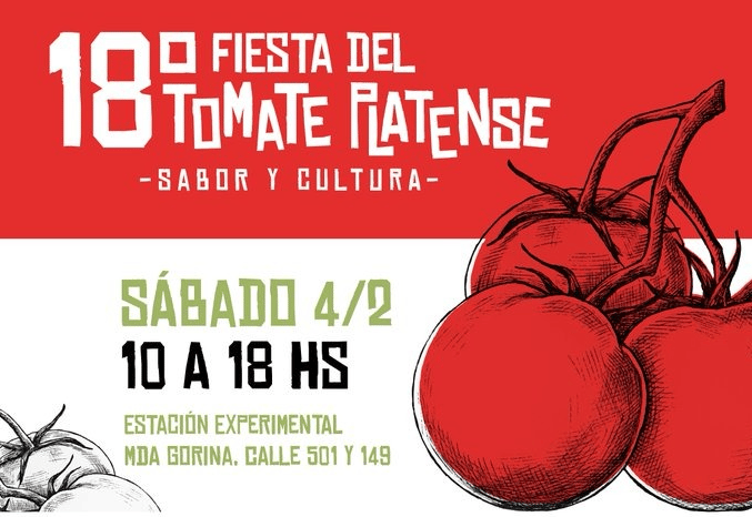 Vuelve la tradicional Fiesta del Tomate Platense